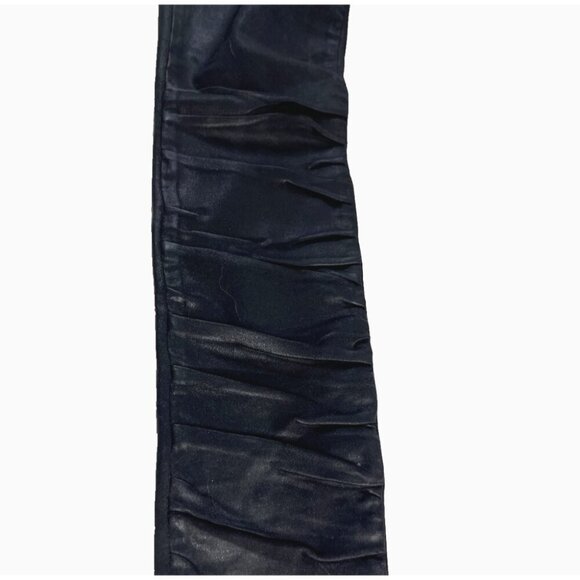 Joe’s Jeans Coated Black The Charlie High Rise Skinny Ankle – Size 26 –Night Out - Picture 3 of 4